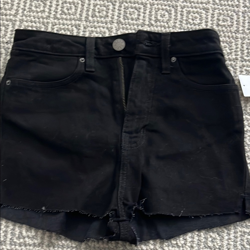 BDG Black High-Waisted Jean Shorts